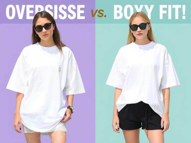 Oversized vs. Boxy Fit: Which Streetwear Tee Suits You Best?