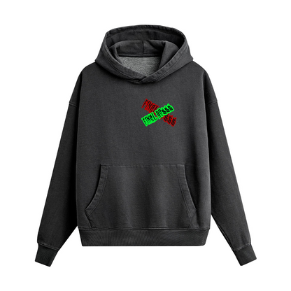 440GSM Unisex Heavyweight Washed Boxy Hoodie